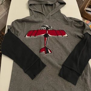 Long sleeved Gymboree shirt with hood